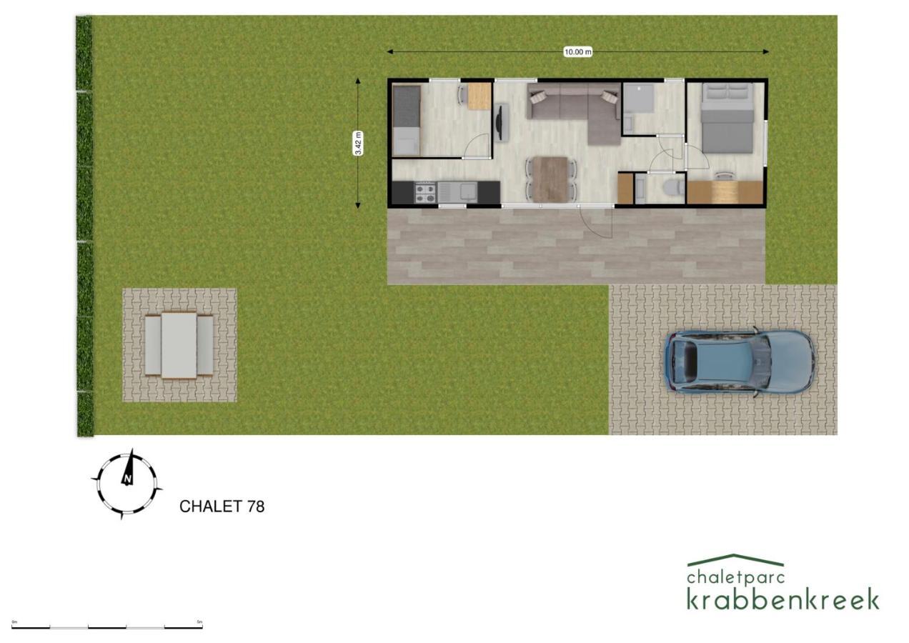 Chaletparc Krabbenkreek Zeeland - Chalet 78 Sint Annaland Exteriér fotografie